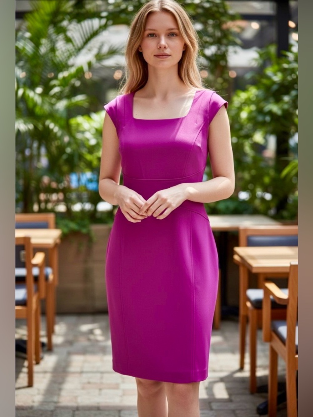 Marc New York Pink Sheath Dress